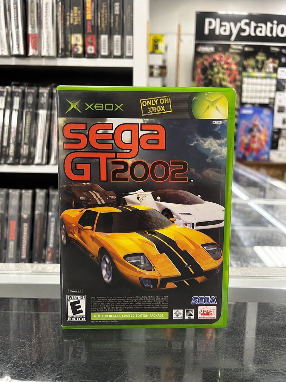 SEGA GT 2002 Xbox Complete CIB Limited Edition Tested Working